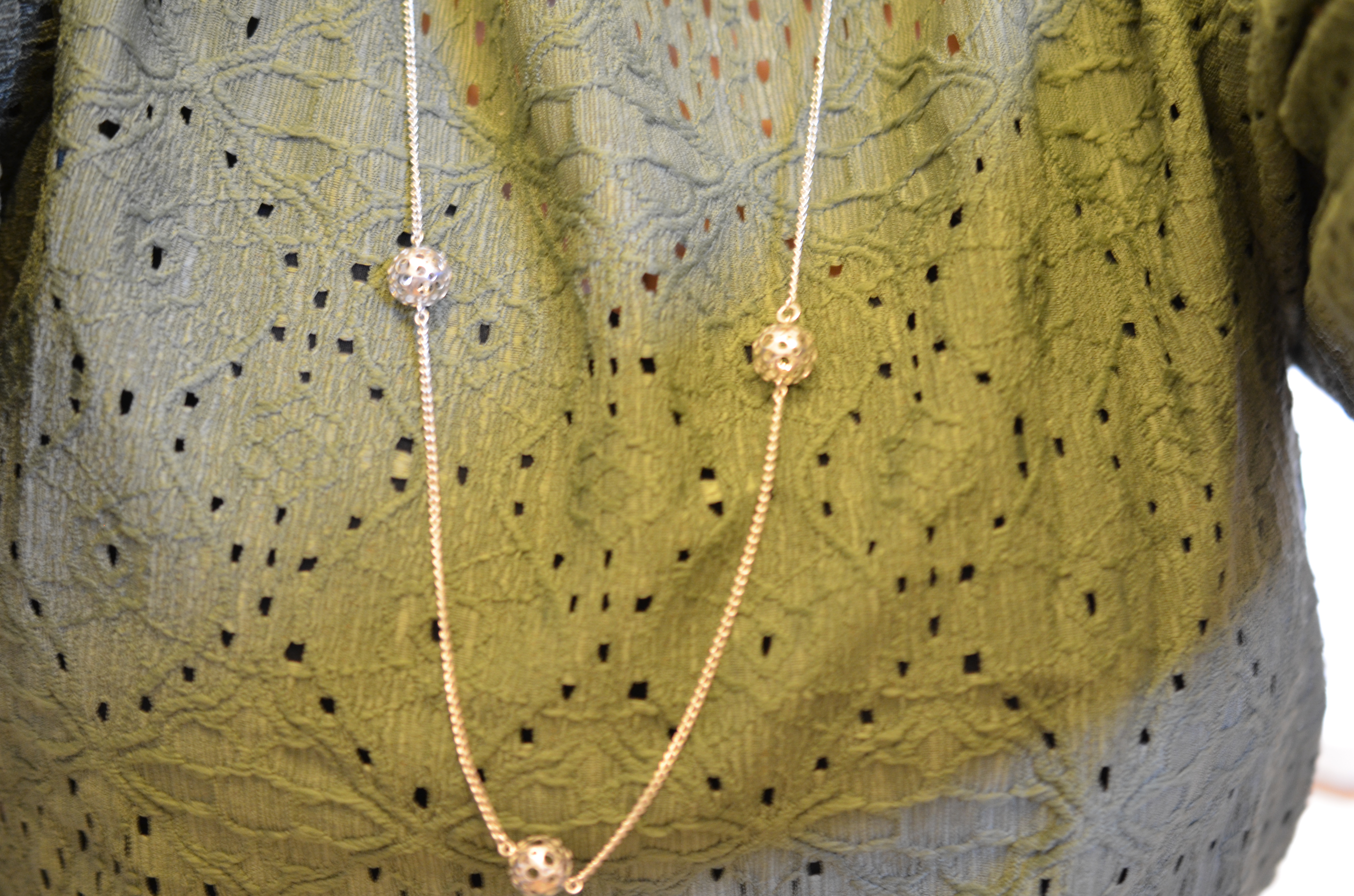Vintage Liisa Vitali silverhalsband - 4