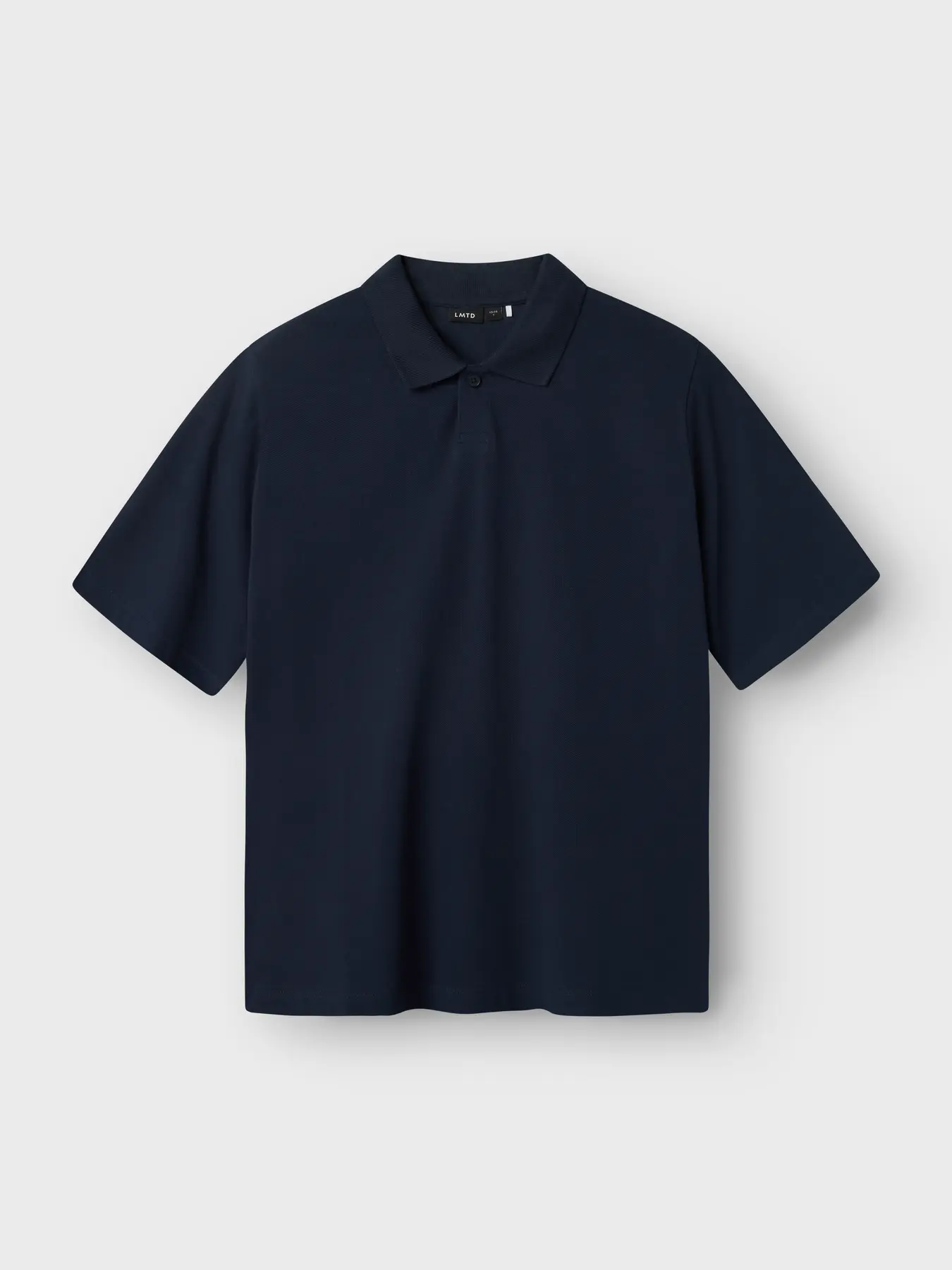 NLMHANNES SS L PIQUE POLO Dark Sapphire