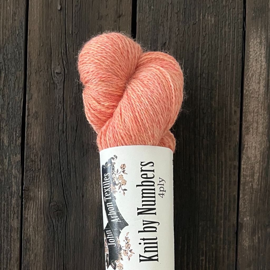 KNIT BY NUMBERS 4ply ORANGE 17