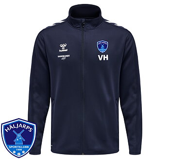 Häljarps SK - Hummel hmlCORE XK POLY ZIP SWEAT Navy