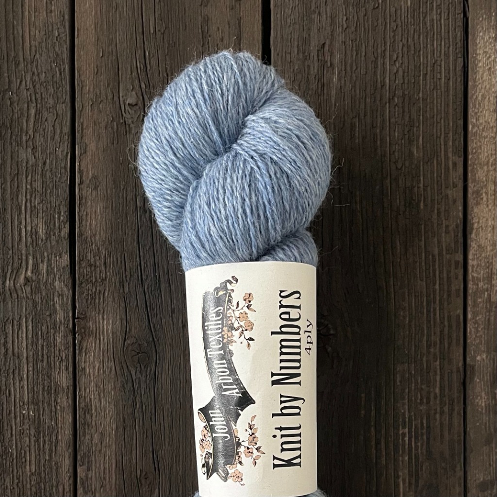 KNIT BY NUMBERS 4ply DENIM 84