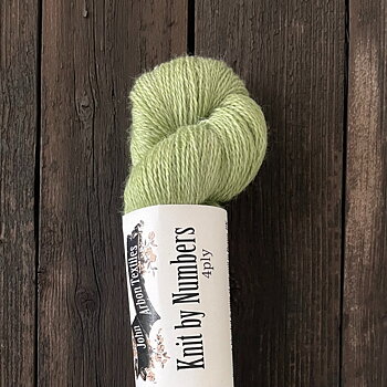 KNIT BY NUMBERS 4ply GRASS GREEN 72