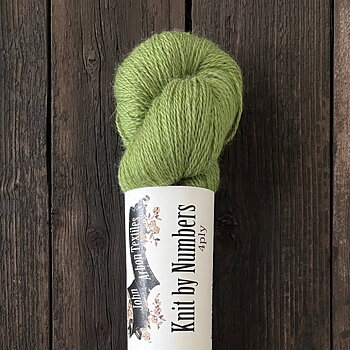 KNIT BY NUMBERS 4ply GRASS GREEN 70