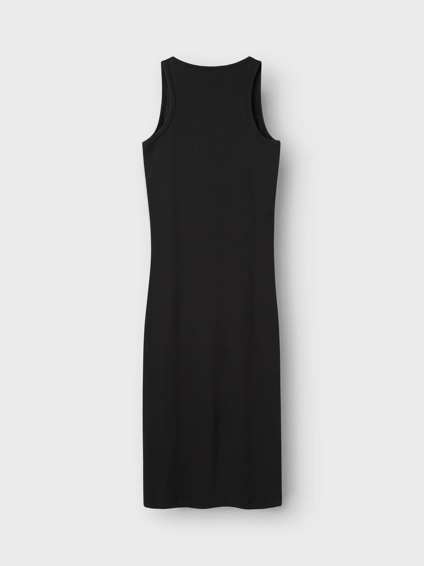 NLFHINAJA SL LONG SOLID TANK DRESS Pirate Black - 2