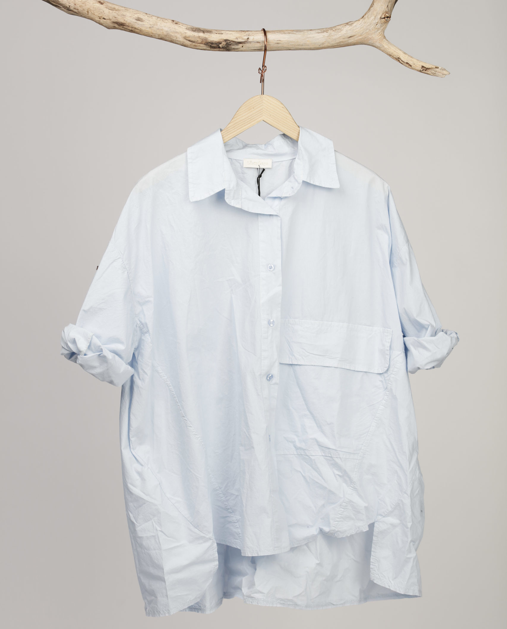 BIG POCKET SHIRT LIGHT BLUE 