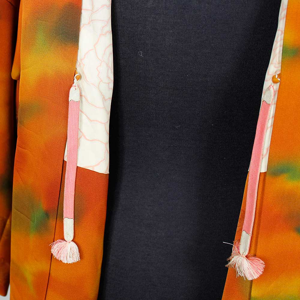 Vintage Haori - Kimono Orange - 3