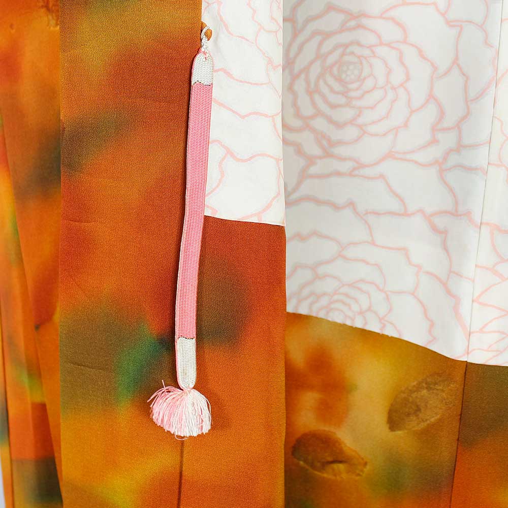 Vintage Haori - Kimono Orange - 5