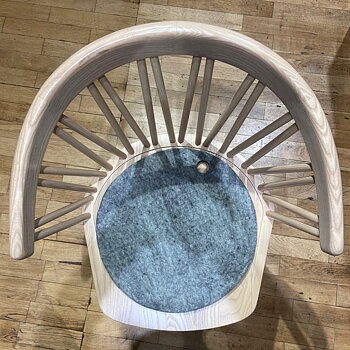 Tovad sittdyna WOOLround™ 36 - Ljusgrå