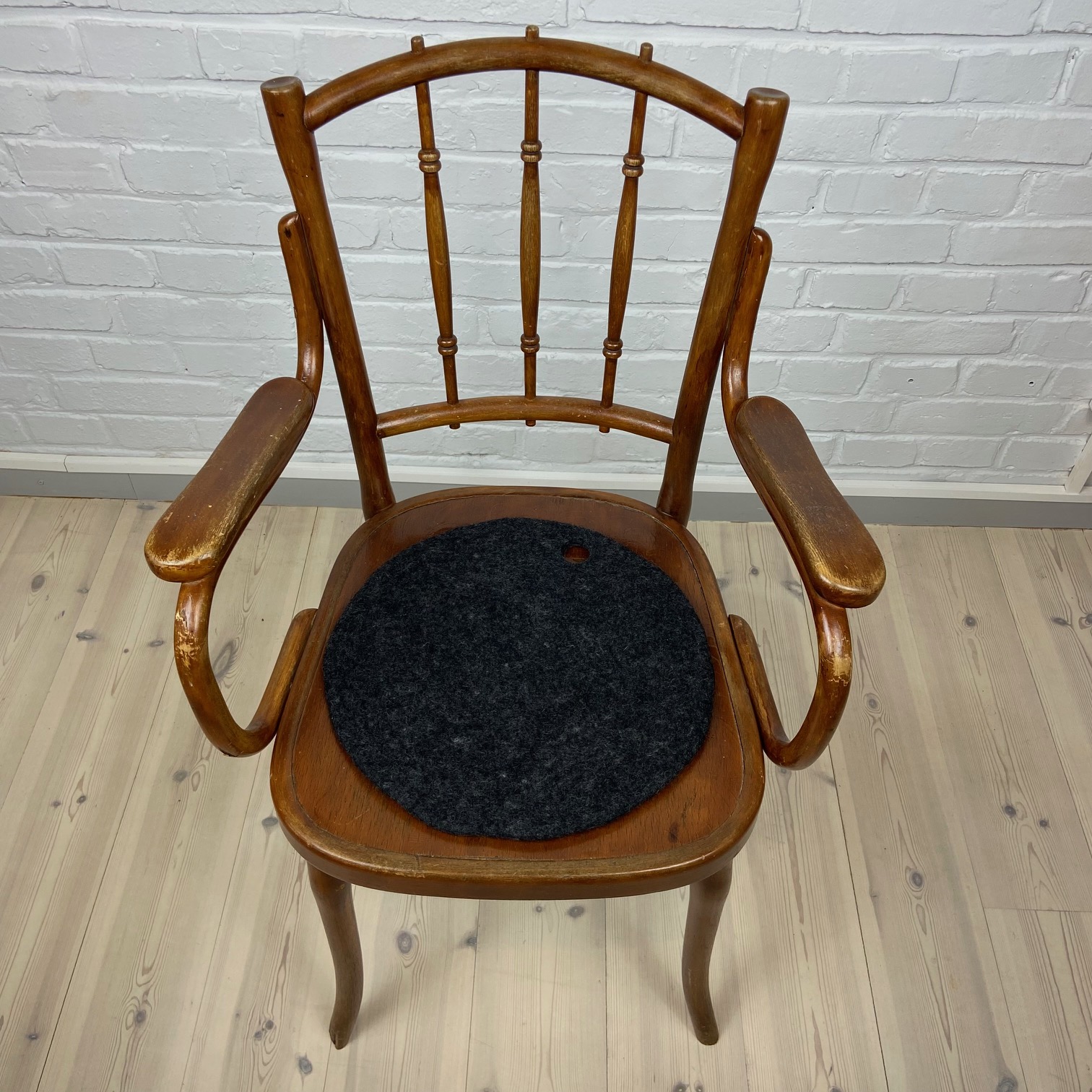 Tovad sittdyna WOOLround™ 36 - Svartgrå - 2