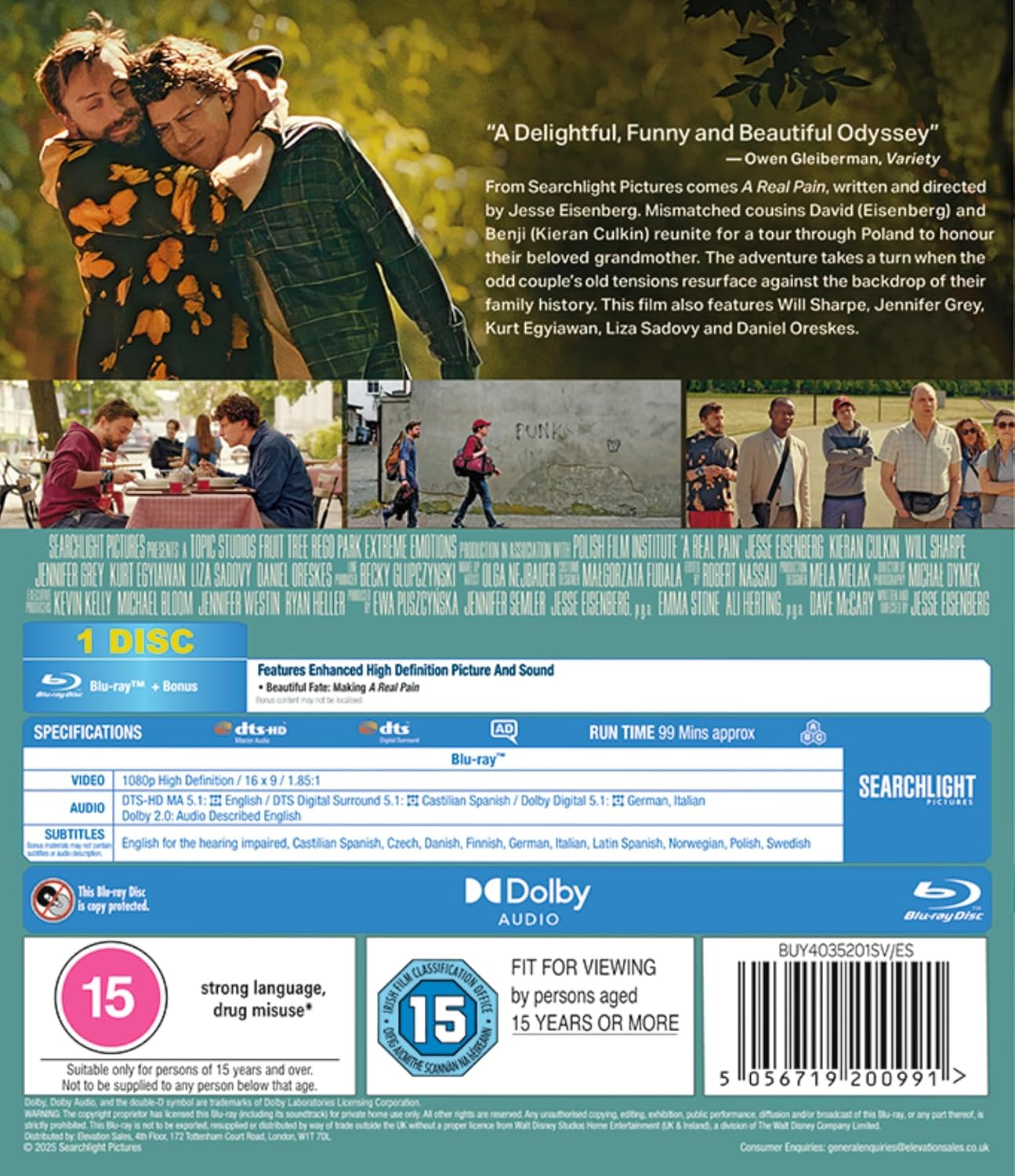 A Real Pain (Blu-ray) - 2