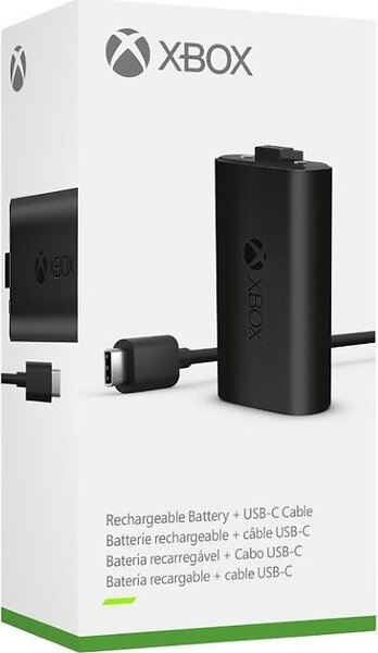 Microsoft Xbox Series X Play & Charge Kit - Original - Svart
