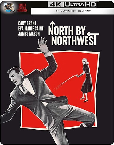 North By Northwest - Limited Edition Steelbook (BLU-RAY 4K ULTRA HD + BLU-RAY)