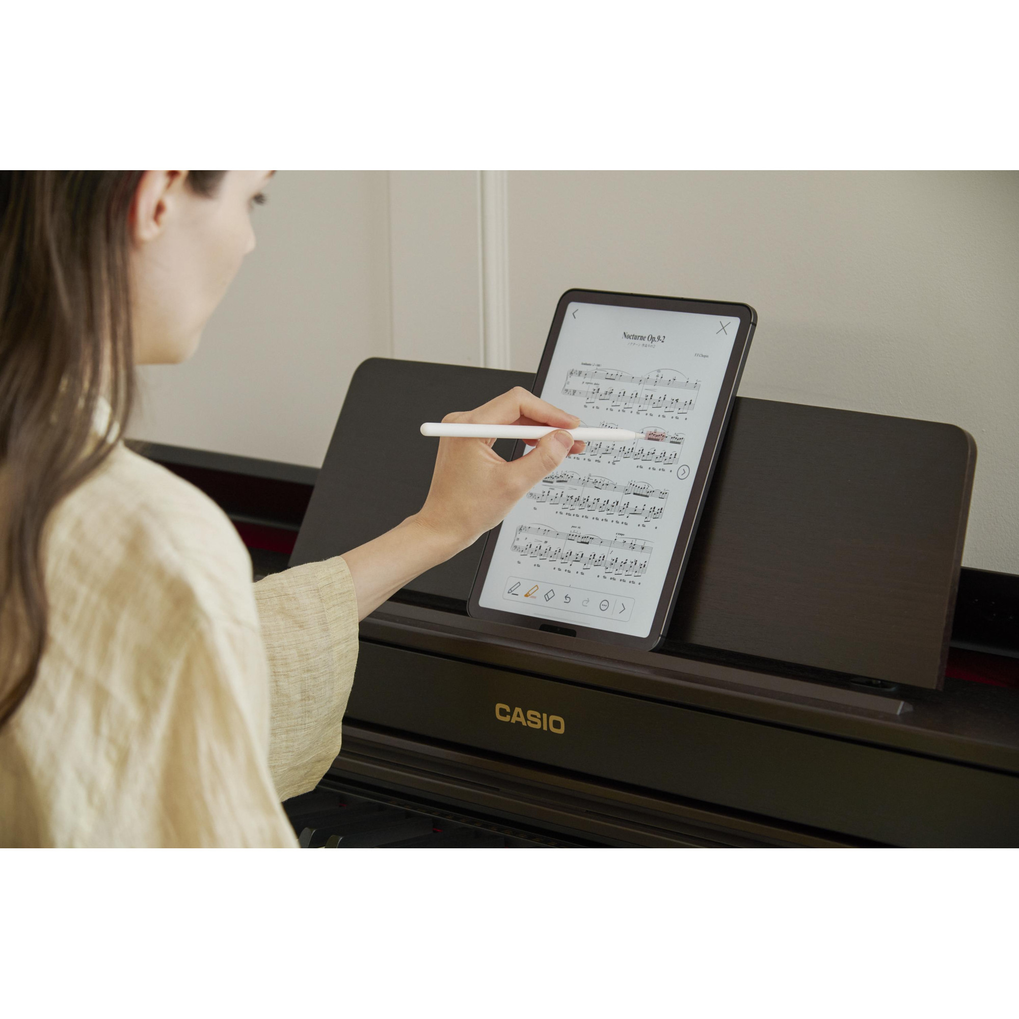 Casio AP-300BN Celviano Digital Piano Brown - 7