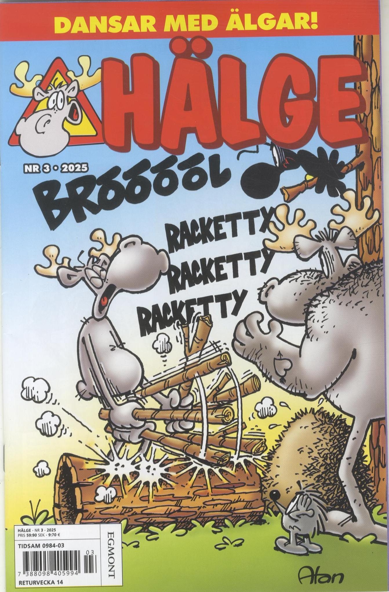 Hälge nr 3 2025, Dansar med älgar!