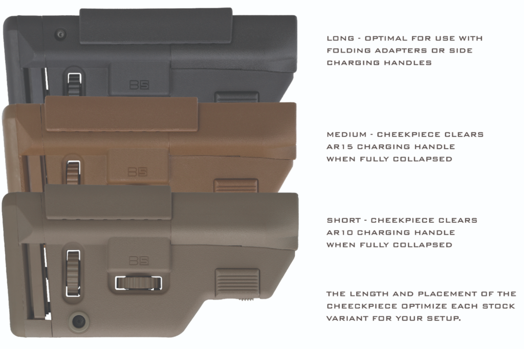 B5 SYSTEMS COLLAPSIBLE PRECISION STOCKS - 4