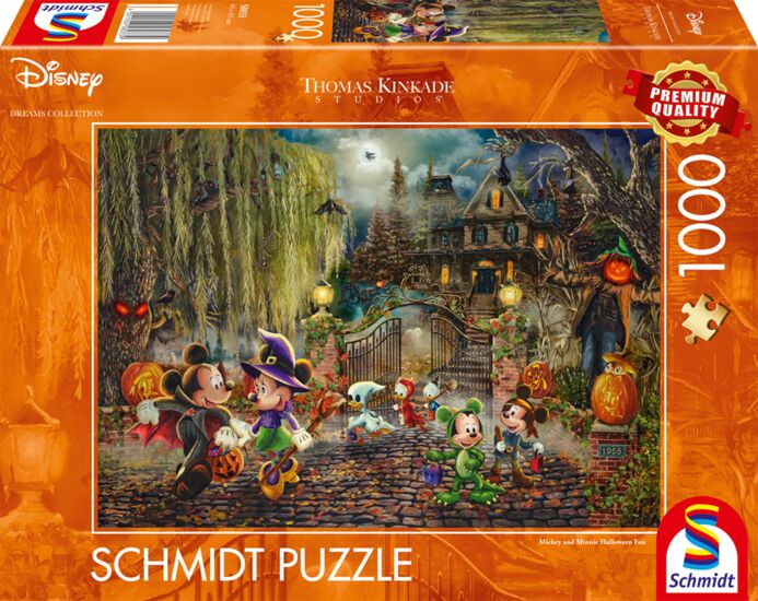 Mickey & Minnie Halloween Fun, 1000 Bitar Schmidt - 2