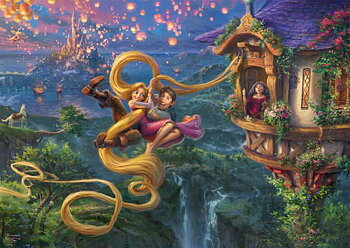 Rapunzel Tangled up in Love, 1000 Bitar Schmidt
