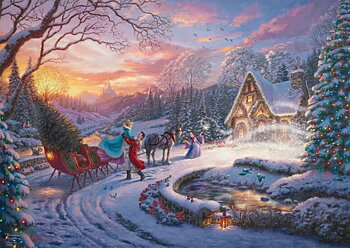 Ciderella Bringing Home the Tree, 1000 Bitar Schmidt