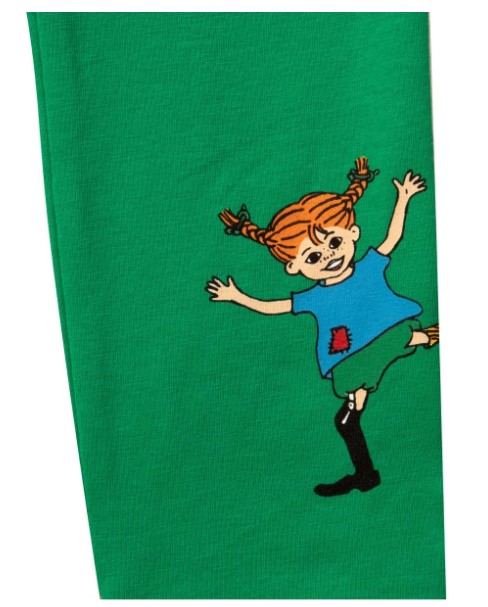  Leggings Pippi Långstrump Gröna - 2
