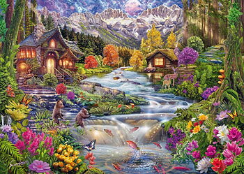 An Idyllic River in the Mountains, 2000 Bitar Schmidt