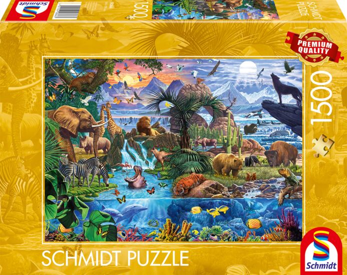 A Wildlife Panorama, 1500 Bitar Schmidt - 2