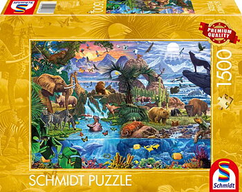 A Wildlife Panorama, 1500 Bitar Schmidt