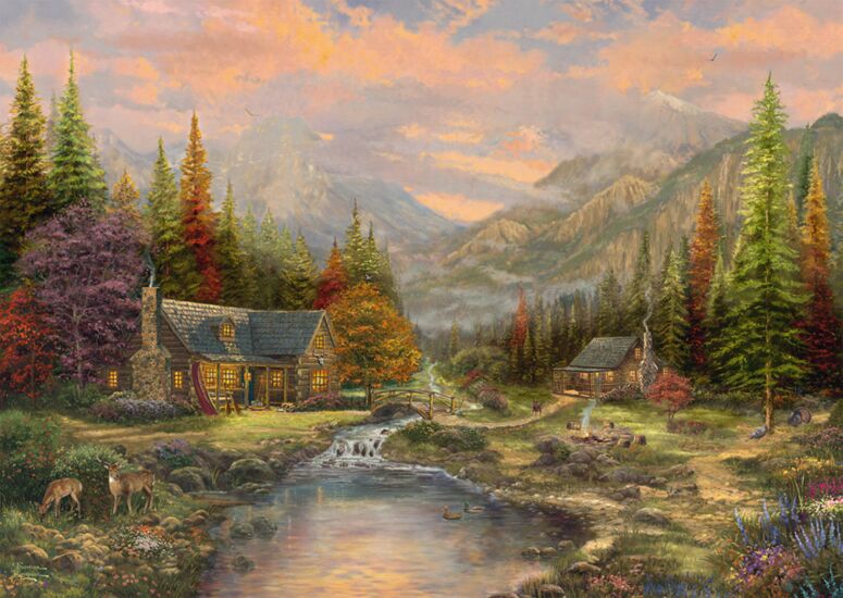 Sierra Paradise, 1000 Bitar Wooden Schmidt