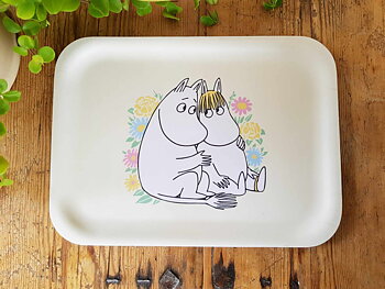 Bricka Mumin Blommor 
