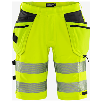 Shorts med stretch, 2646 GSTP Varsel klass 2. Fristads.
