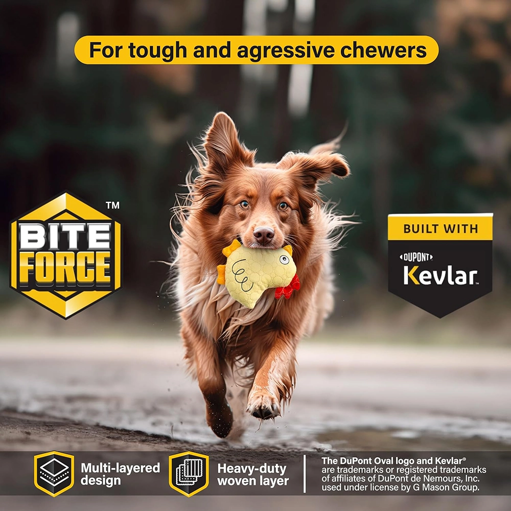 Bite force - tåligt gosedjur av kevlar - 3