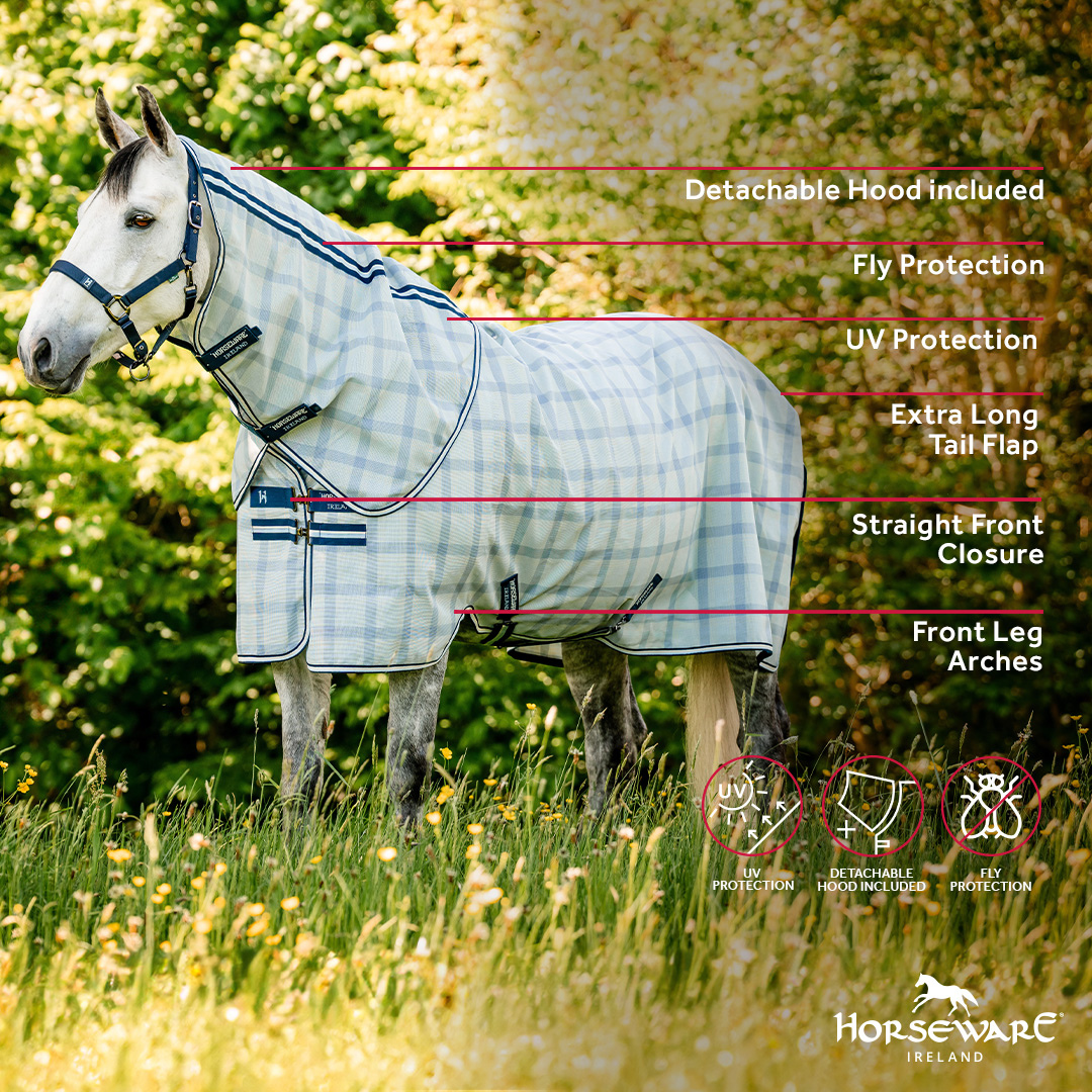 HORSEWARE NEWMARKET PLUS FLY SHEET OUTGOING COLOR - 9