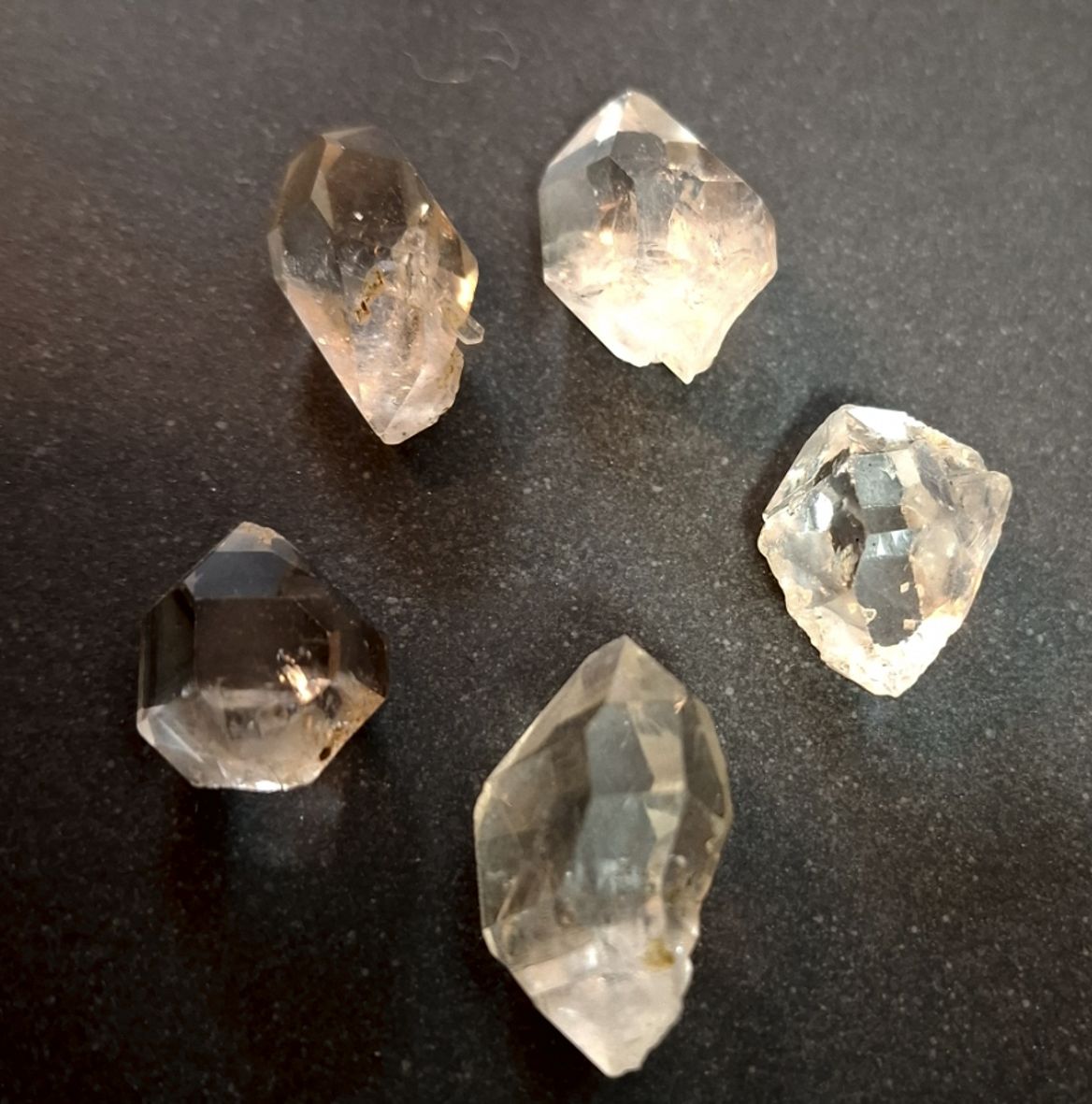 Herkimerdiamant,  AA Kvalitet - 3