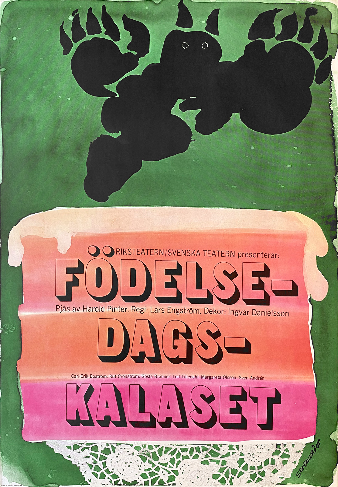 FÖDELSEDAGSKALASET – HAROLD PINTER