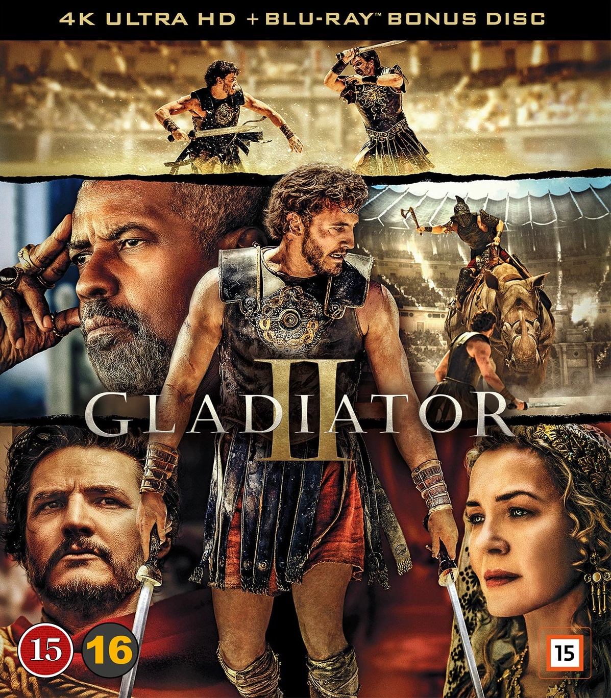 Gladiator II (4K Ultra HD + Blu-ray)