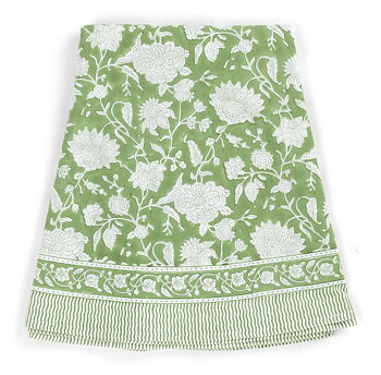 Chamois Rund Duk Indian Rose Green Tea 220cm