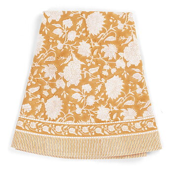 Chamois Round Duk Indian Rose Orange 220cm