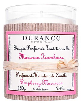 Durance Raspberry Macaroon Scented Candle