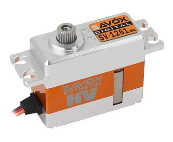 SAVÖX SV-1261MG Servo 20Kg 0,095s HV Alu Coreless Metal Gear Mini
