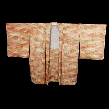 Vintage Haori - Kimono Rosa-Orange