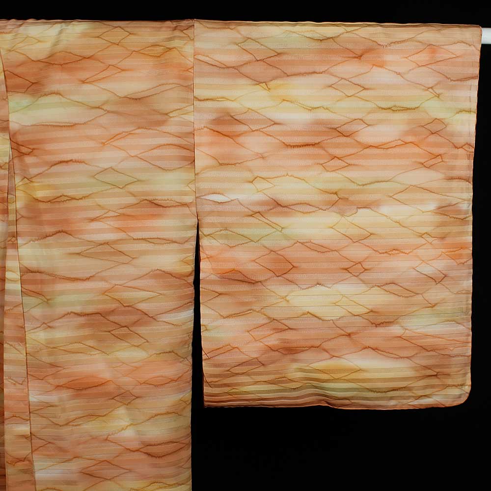 Vintage Haori - Kimono Rosa-Orange - 3