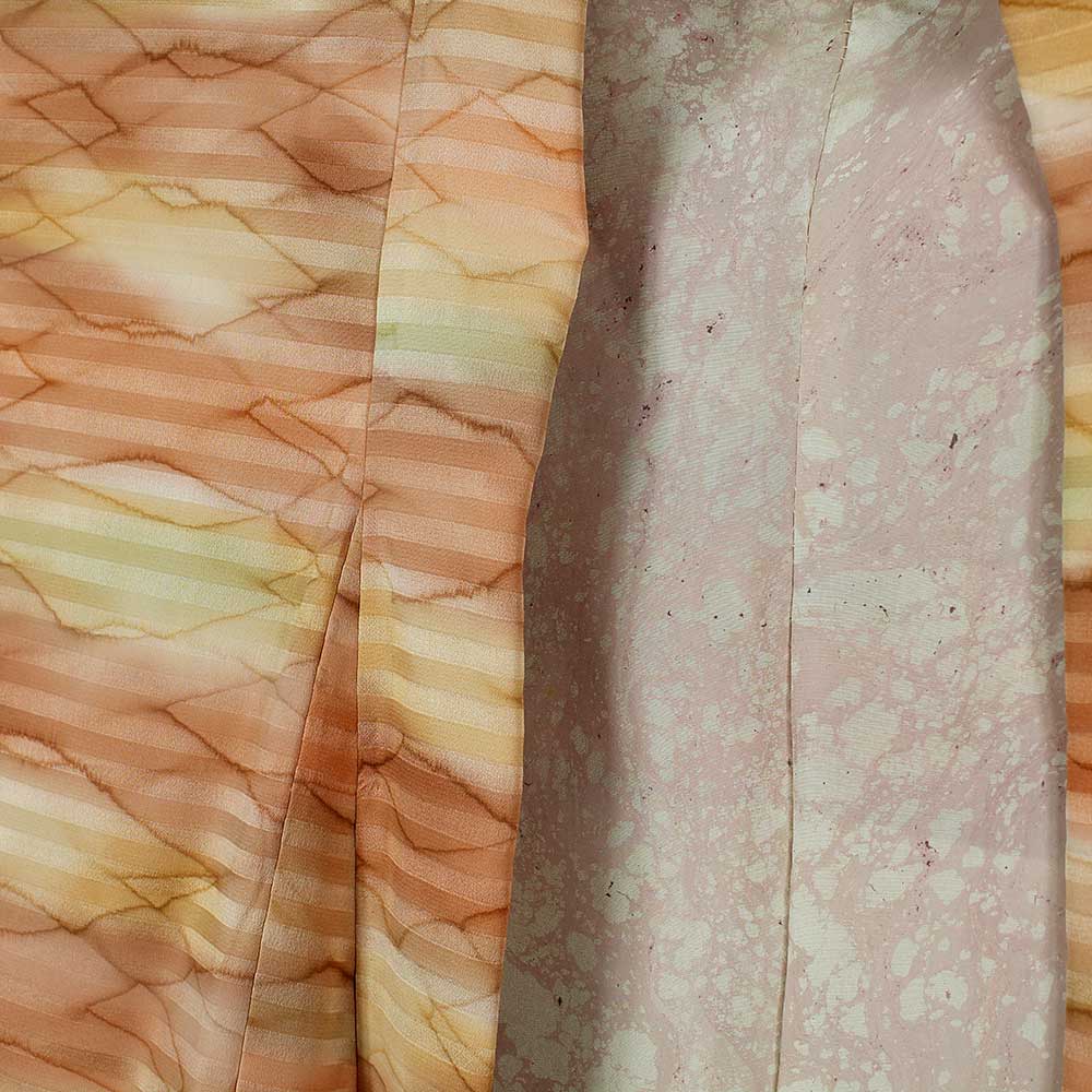 Vintage Haori - Kimono Rosa-Orange - 5