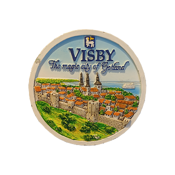 Magnet Visby Watercolour 12st/fp