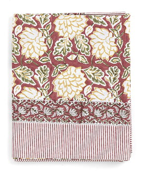 Chamois Duk Dahlia Red Green