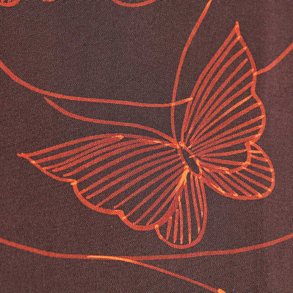 Kastanjebrun Vintage Haori - Kimono  - 6
