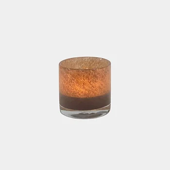 Nilla Ljuslykta Brungrå 8 cm