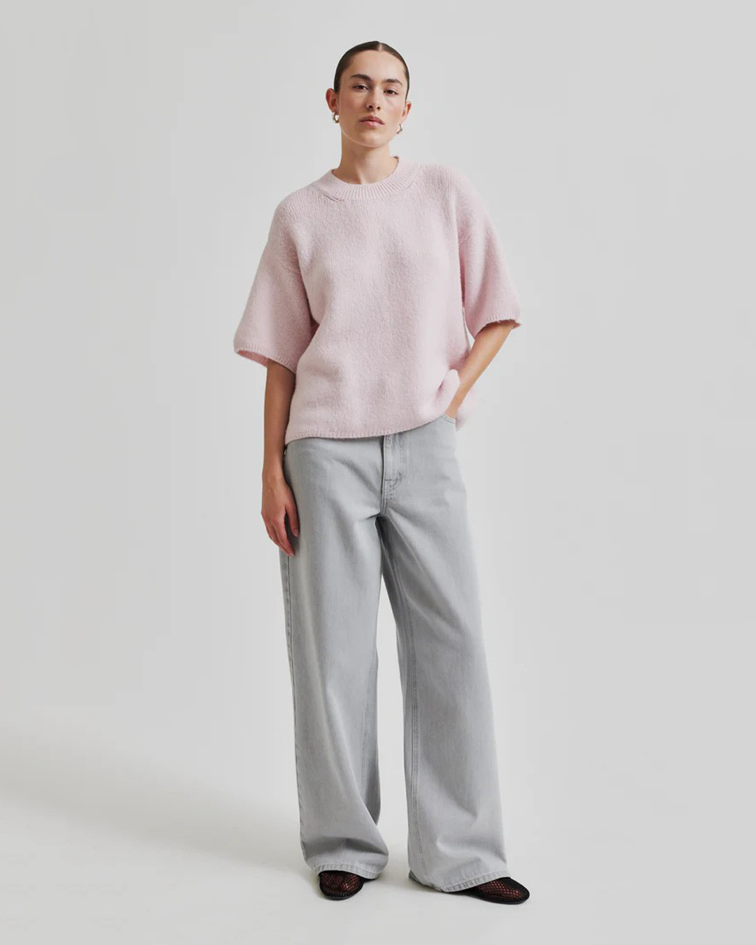 Jumper Wanda kort ärm rosa - 3