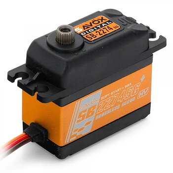 SAVÖX SB-2274SG Plus Servo 25Kg 0,08s HV Alu Brushless Steel Gear