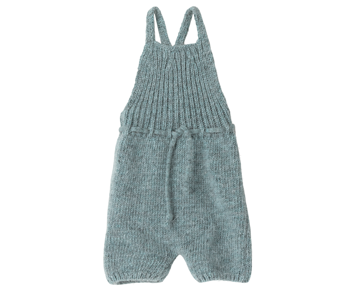 Maileg - HARE m/stickad blå shorts- Size 4 - 2