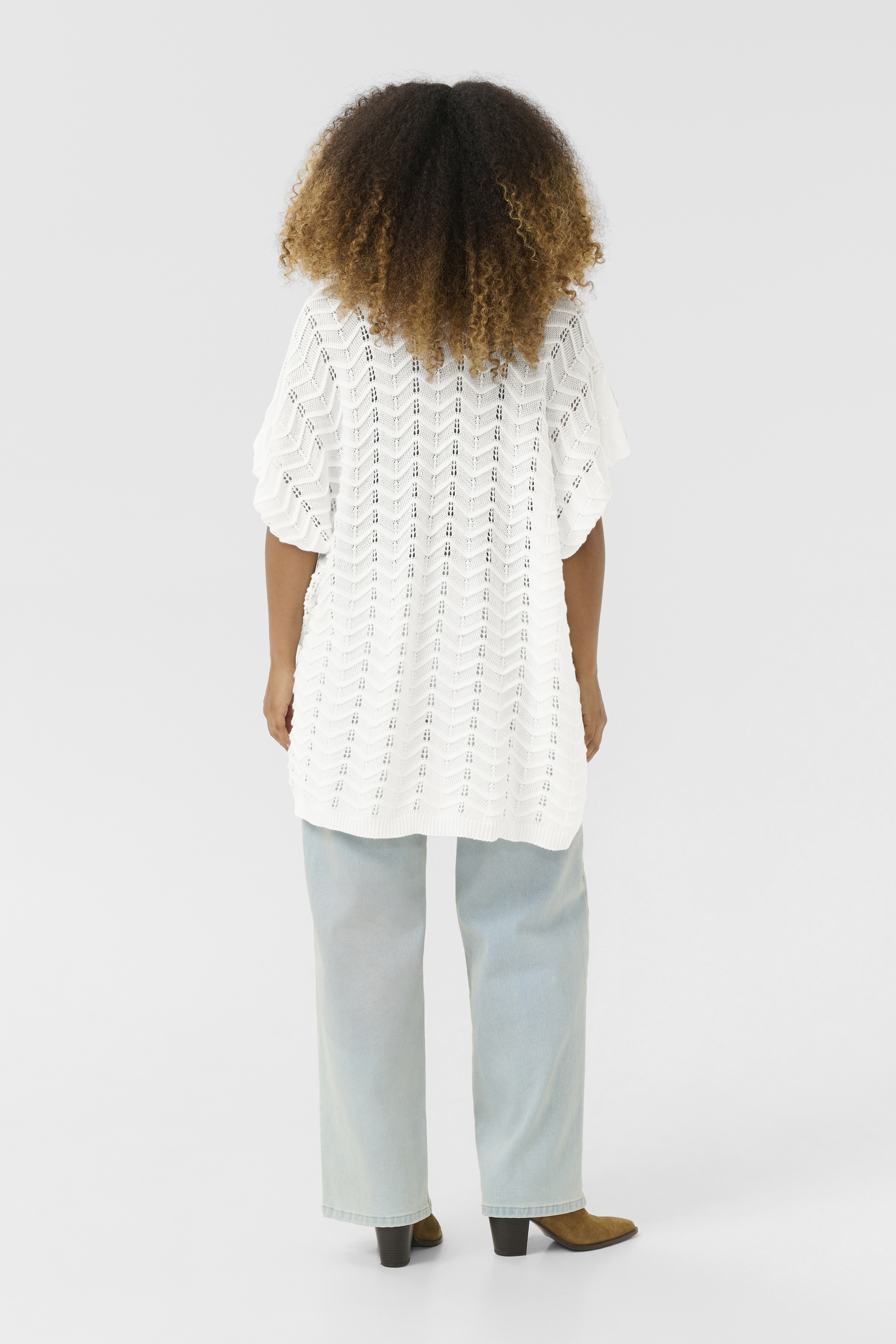 CRDamo Knit Cardigan  Marshmallow