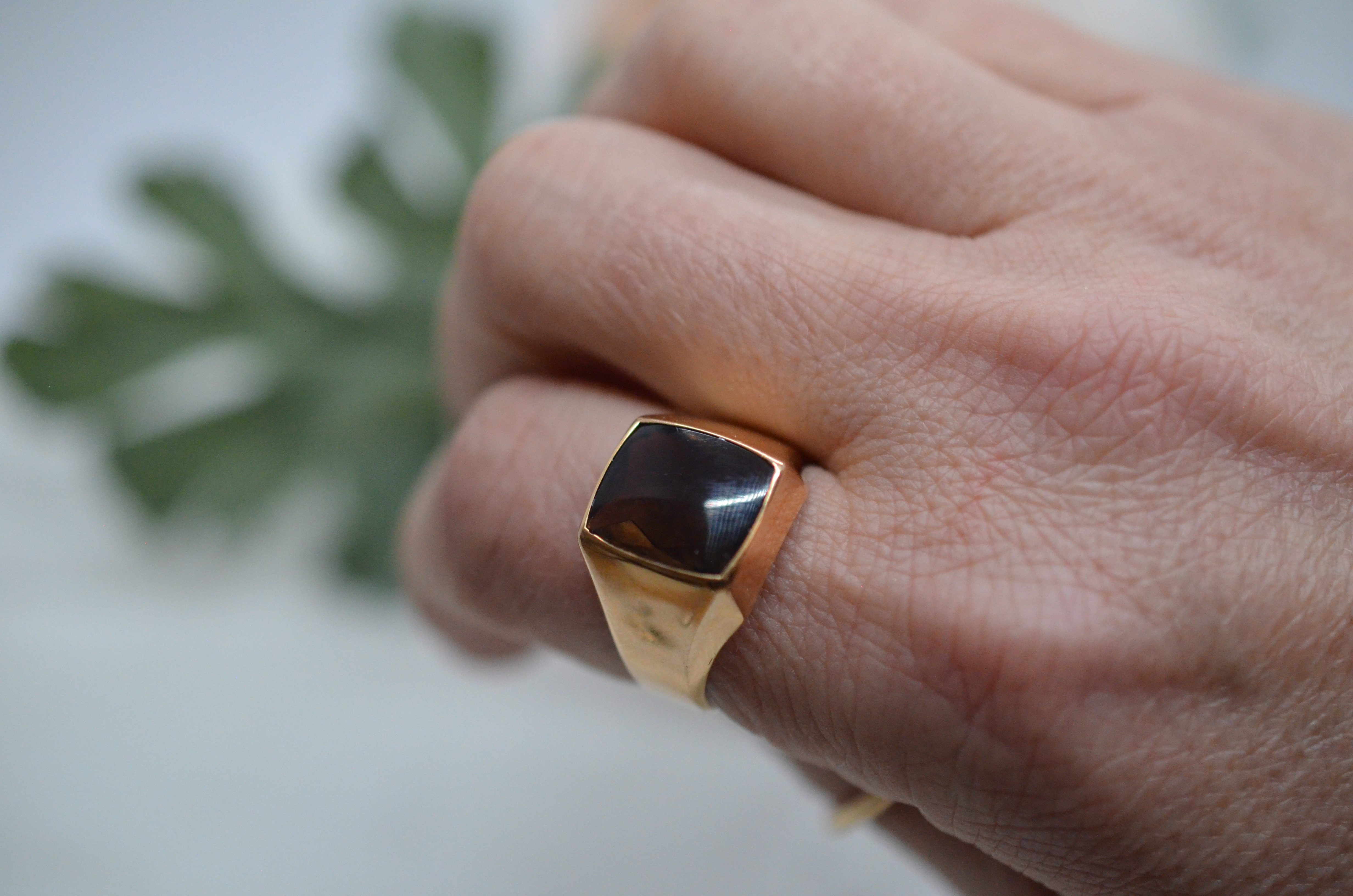 Vintage 18k ring made in 1966 - 6